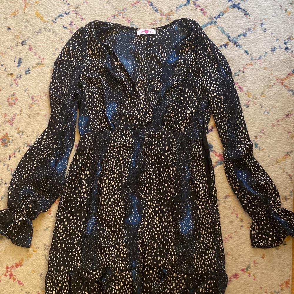 Buddy love dress navy blue